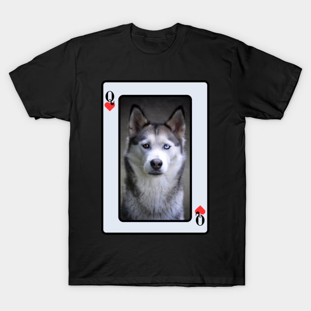 Siberian Husky T-Shirt by HighwayForSouls